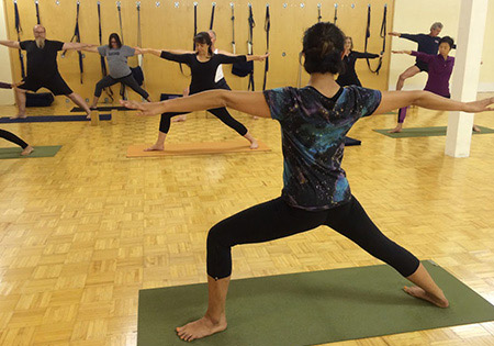 weekly yoga class